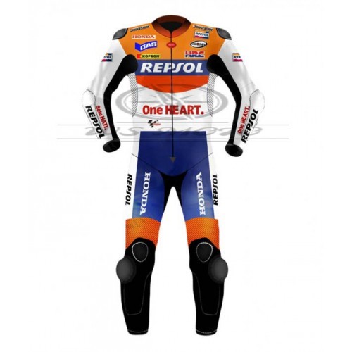 Andrea Dovizioso Repsol Honda Motogp Motorcycle Leather Suit 2010